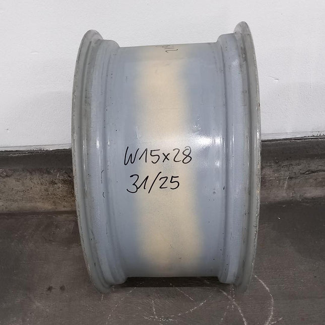 15 X 28/W GRA lfd. Nr.: 31/25 S=12 mm 8/275/221/20 zy /ET-240 Silber-Grau -Gebr-