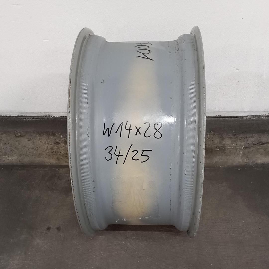 14 X 28/W Grasdorf lfd.Nr.: 34/25 S=12 mm 8/275/221/20zyl/ET-230 silber-grau -Gebr -