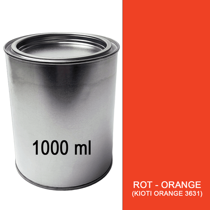 Lack Rot-Orange (KIOTI Orange 3631) 1.000 ml Dose