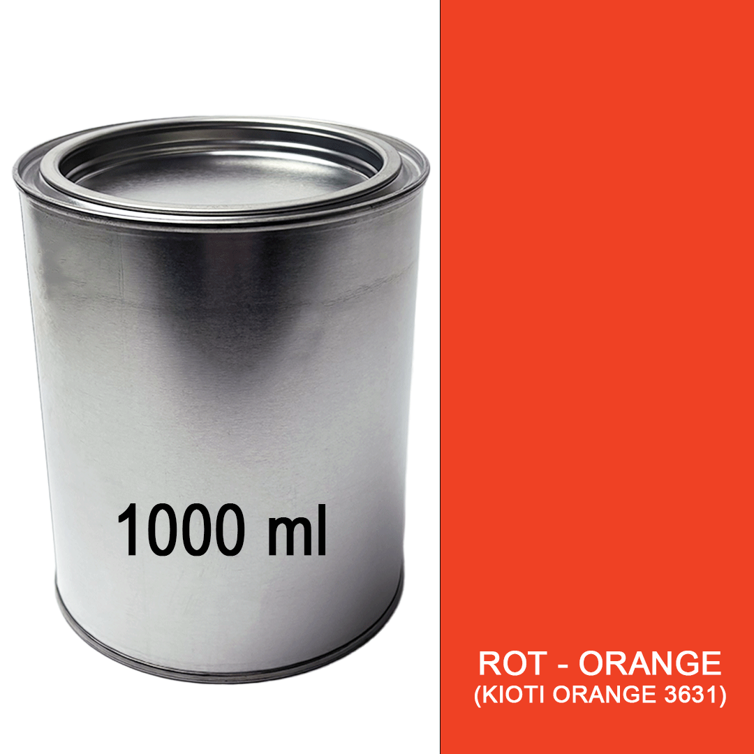 Lack Rot-Orange (KIOTI Orange 3631) 1.000 ml Dose