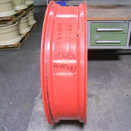 10 X 42/W GRA lfd.Nr.: 157/21 S=15 mm 8/203/140/20 zyl./ET120 Fendt Rot  - Gebr-