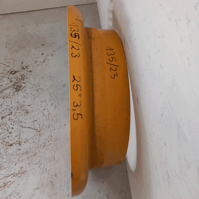 KR25 Kombiring 25 Titan  lfd.Nr.: 135/23 25'' / 3.5  Gelb -GEBR-