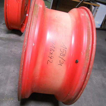 18 X 42/W GRA lfd.Nr.: 158/21 S=15 mm 8/275/221/24 zyl./ET-210 Fendt Rot - Gebr-