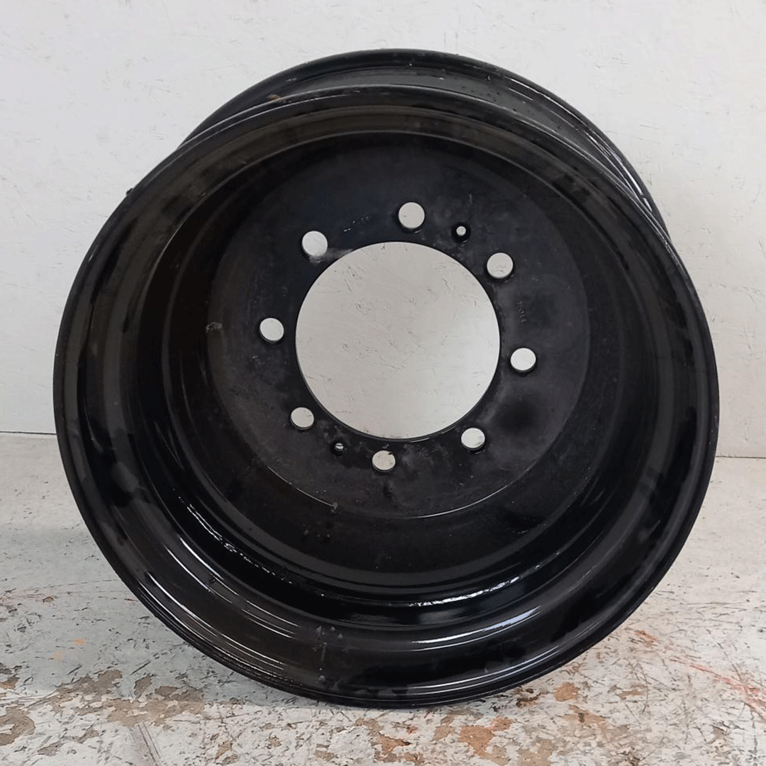 7.50 X 22.5 Bandenmarkt Scheibenrad lfd.Nr. 21/24 S=12mm 8/275/221/ET140 RAL9005 Lagerspuren -SOPO-