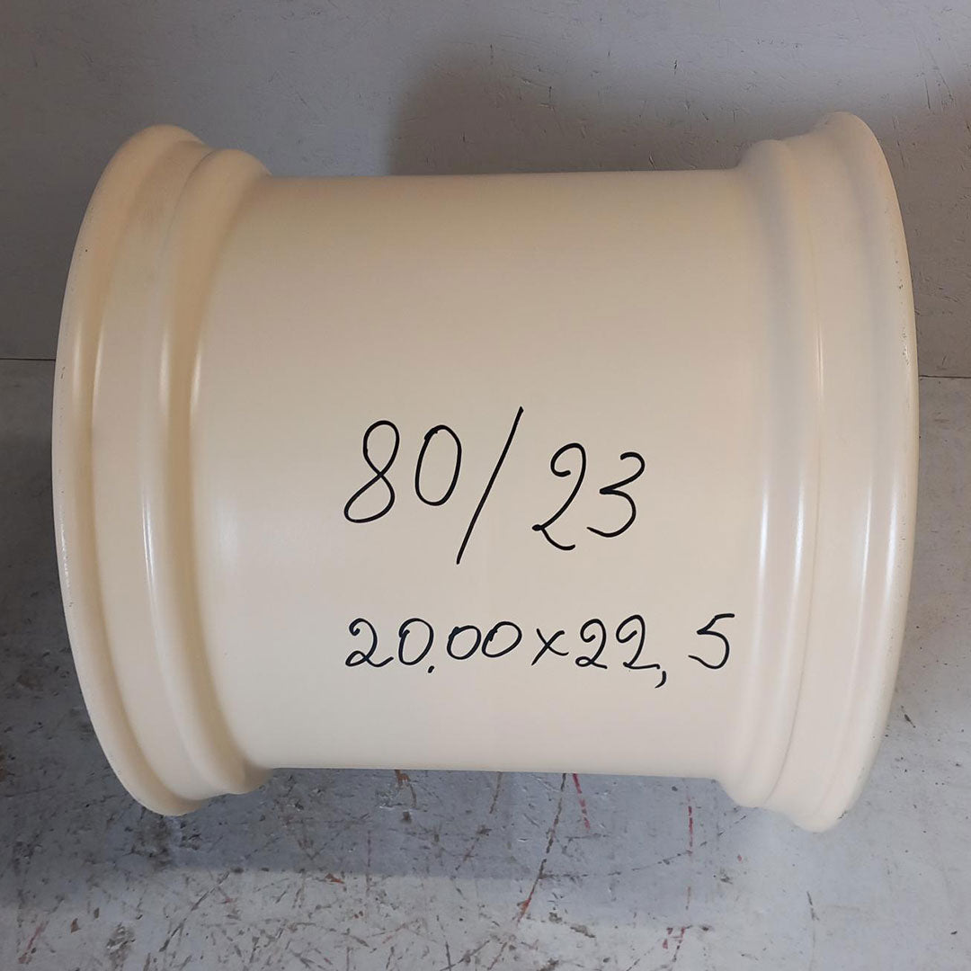 20.00 X 22.5 Grasdorf lfd. Nr. 80/23 S = 15 mm 10/335/281/26 zyl / ET-85 grundiert