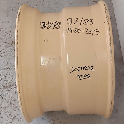 14.00 X 22.5/ Grasdorf lfd. Nr.: 97/23 Lagerspuren S=12 mm 10/335/281/26zyl / ET50 Grundiert -SOPO-