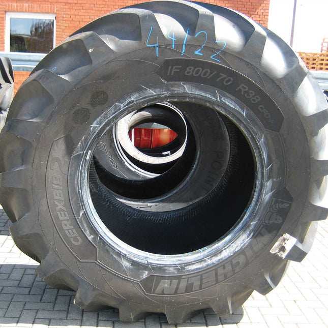 IF800/70 R 38 Michelin Cerexbib 2 CFO +lfd. 44/22 187 A8 TL (DOT 05/17; Wulst) - GEBR -