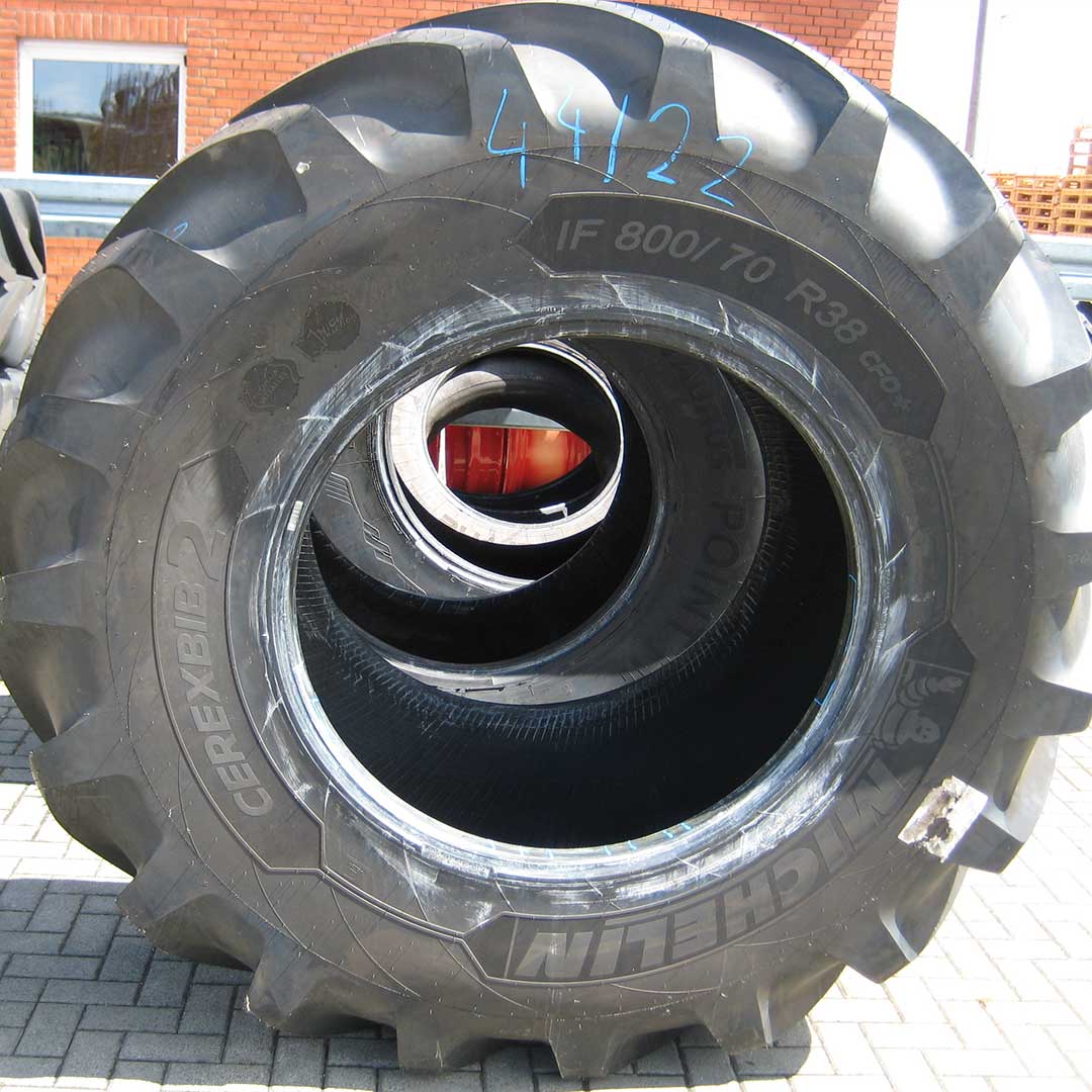 IF800/70 R 38 Michelin Cerexbib 2 CFO +lfd. 44/22 187 A8 TL (DOT 05/17; Wulst) - GEBR -