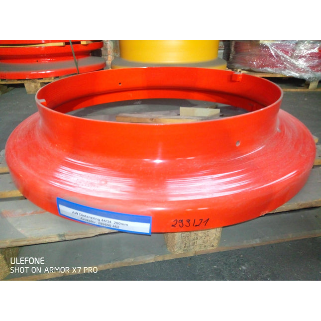 Starco Distanzring 44/34   RAL 3002 System:   lfd. Nr. 299/21 DRÜ 200mm -GEBR-