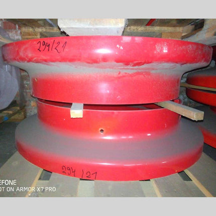 Starco Distanzring 38/30  RAL 3002 System:   lfd. Nr. 294/21 DRÜ 200mm -GEBR-